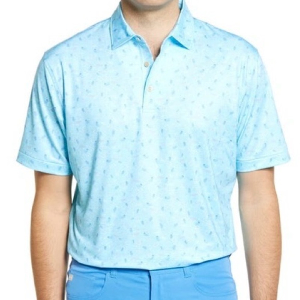 Peter Millar Mens Summer Comfort Golf Polo Size XL / Style# MS21EK07S
